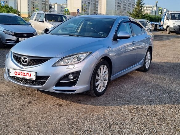 2010 Mazda 6 II (GH) Рестайлинг, серебристый, 1050000 рублей