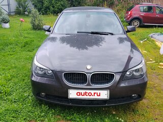 2003 BMW 5 серии 520i V (E60/E61), серый, 1300000 рублей, вид 1