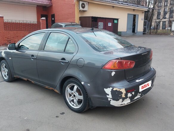 2007 Mitsubishi Lancer X, серый, 260000 рублей - вид 4