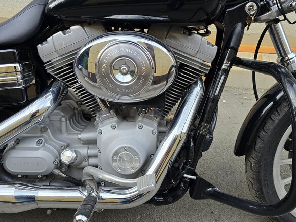2006 Harley-Davidson Dyna Super Glide, чёрный, 700000 рублей - вид 33