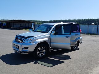 2007 Toyota Land Cruiser Prado 4-speed 120 Series Рестайлинг, серебристый, 2480000 рублей, вид 2