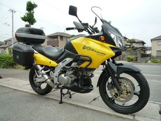 2004 Suzuki V-Strom 1000, жёлтый, 590000 рублей, вид 1