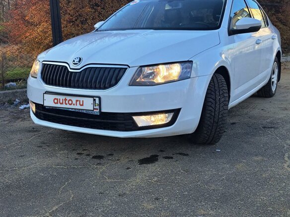2014 Skoda Octavia III (A7), белый, 1850000 рублей