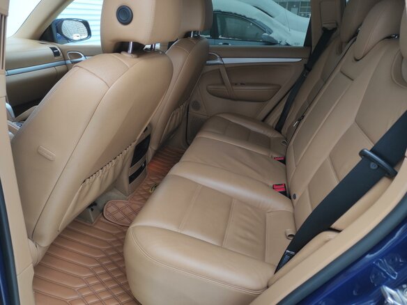 2008 Porsche Cayenne S I Рестайлинг (957), синий - вид 10