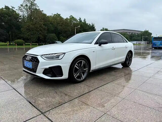 2022 Audi A4 35 TFSI Long V (B9) Рестайлинг, белый, 2186000 рублей, вид 3