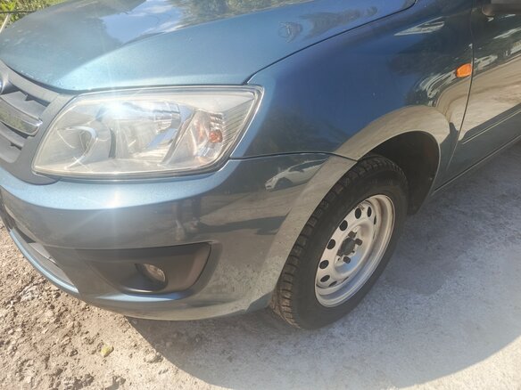 2014 Lada (ВАЗ) Granta I, серый, 475000 рублей - вид 15