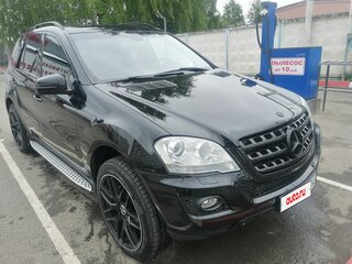 2008 Mercedes-Benz M-Класс 350 II (W164) Рестайлинг, чёрный, 1450000 рублей, вид 1