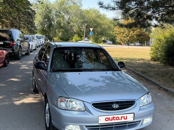 2007 Hyundai Accent ТагАЗ II, серый, 530000 рублей - вид 12