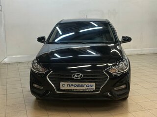 2019 Hyundai Solaris II, чёрный, 1205000 рублей, вид 2