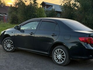 2007 Toyota Corolla X (E140, E150), чёрный, 620000 рублей, вид 2