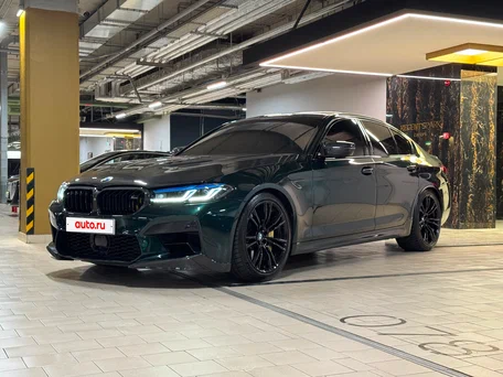 2021 BMW M5 Competition VI (F90) Рестайлинг, зелёный, 10999999 рублей, вид 1