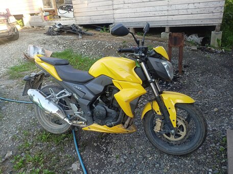 2013 Sym Wolf T2, жёлтый, 150000 рублей, вид 2