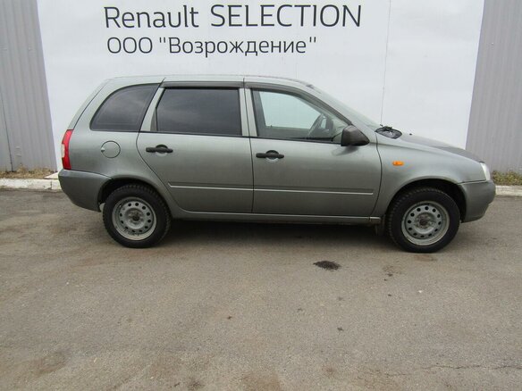 2010 Lada (ВАЗ) Kalina I, серый - вид 4