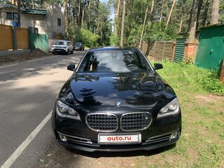 2012 BMW 7 серии Long Active Hybrid 7L V (F01/F02/F04), чёрный, 2220000 рублей, вид 4
