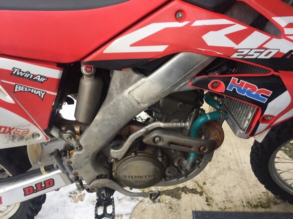 2007 Honda CRF 250R, красный - вид 7