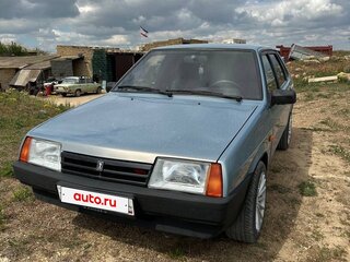 2002 Lada (ВАЗ) 21099, синий, 390000 рублей, вид 2