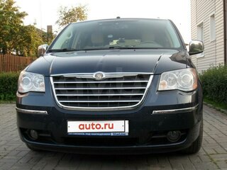 2008 Chrysler Town & Country V, синий, 1014539 рублей, вид 2
