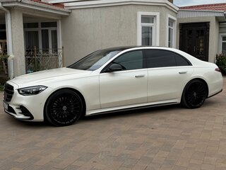 2021 Mercedes-Benz S-Класс 350 d Long 4MATIC VII (W223), белый, 9200000 рублей, вид 4
