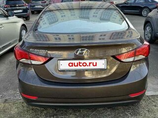 2014 Hyundai Elantra V (MD) Рестайлинг, коричневый, 960000 рублей, вид 4