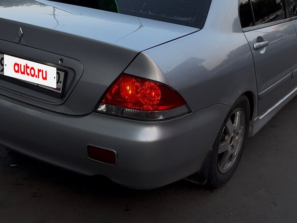 2007 Mitsubishi Lancer IX Рестайлинг, серый, 210000 рублей - вид 3