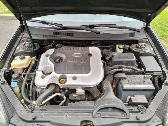 2007 Kia Magentis II, чёрный, 800000 рублей - вид 13
