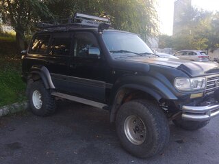1996 Toyota Land Cruiser 80 Series Рестайлинг, зелёный, 1160000 рублей, вид 2