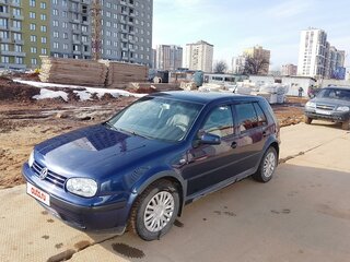 2000 Volkswagen Golf IV, синий, 400000 рублей, вид 1