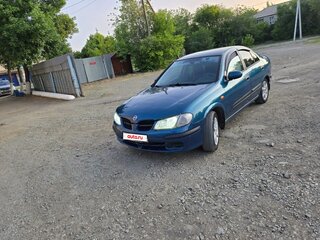 2001 Nissan Almera II (N16), синий, 310000 рублей, вид 1