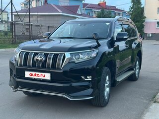 2018 Toyota Land Cruiser Prado 150 Series Рестайлинг 2, чёрный, 4690000 рублей, вид 1