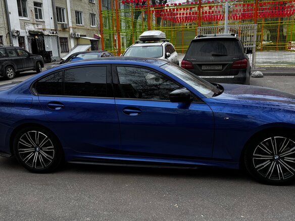 2019 BMW 3 серии 320d xDrive VII (G2x), синий - вид 2