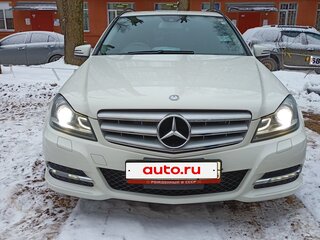 2011 Mercedes-Benz C-Класс 180 BlueEFFICIENCY III (W204) Рестайлинг, белый, 1750000 рублей, вид 2