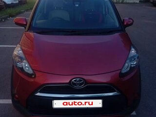2018 Toyota Sienta II Рестайлинг, красный, 1520000 рублей, вид 2
