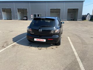 2008 Mazda 3 I (BK) Рестайлинг, чёрный, 620000 рублей, вид 4