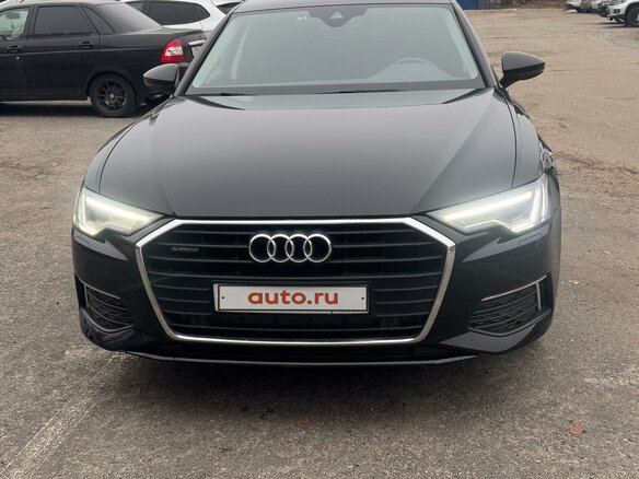 2020 Audi A6 45 TFSI V (C8), чёрный, 3400000 рублей