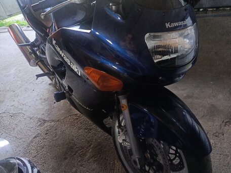 2007 Kawasaki ZZR 400, синий, 320000 рублей, вид 5