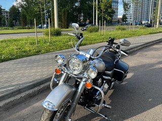2003 Harley-Davidson Road King, серебристый, 700000 рублей, вид 2