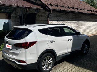 2016 Hyundai Santa Fe III Рестайлинг, белый, 2380000 рублей, вид 5