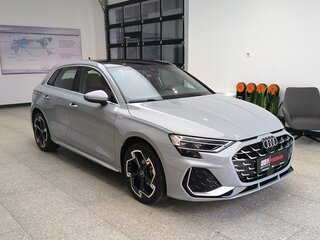 2025 Audi A3 Sportback 35 TFSI IV (8Y) Рестайлинг, серый, 3750000 рублей, вид 3