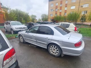 2006 Hyundai Sonata ТагАЗ IV (EF) Рестайлинг, серебристый, 600000 рублей, вид 3