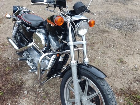 1994 Harley-Davidson Sportster 883, чёрный, 697000 рублей, вид 3