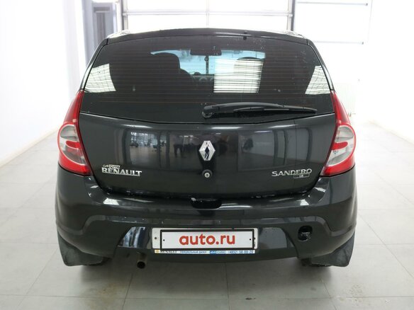 2012 Renault Sandero I, чёрный - вид 2