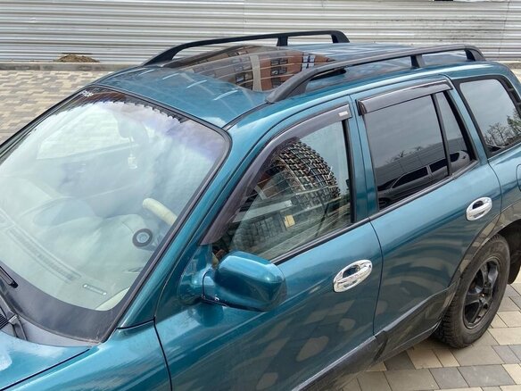 2003 Hyundai Santa Fe I, зелёный, 725000 рублей - вид 3