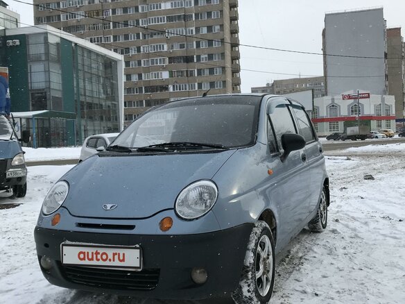 2010 Daewoo Matiz I Рестайлинг, синий