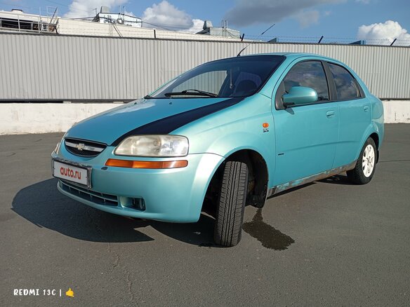 2004 Chevrolet Aveo I, зелёный, 300000 рублей - вид 1