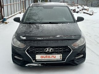 2018 Hyundai Solaris II, чёрный, 1100000 рублей, вид 1