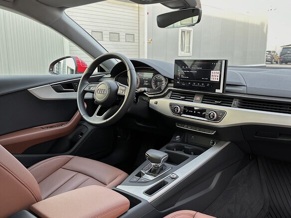 2022 Audi A5 Sportback 40 TFSI II (F5) Рестайлинг, пурпурный, 4300000 рублей - вид 13