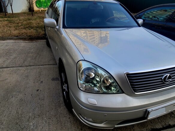 2001 Lexus LS 430 III, серебристый, 1400000 рублей - вид 2