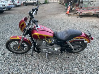 2005 Harley-Davidson Dyna Super Glide, красный, 690000 рублей, вид 1