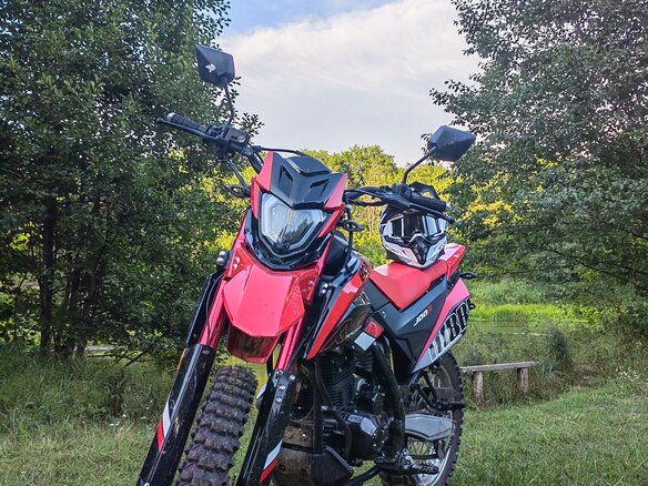 2023 Racer Enduro, красный, 120000 рублей