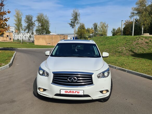 2013 Infiniti JX35, белый, 1500000 рублей - вид 1